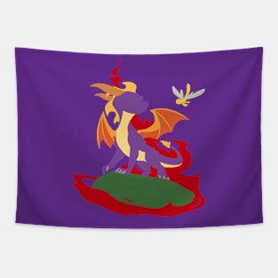 Spyro minimal Tapestry