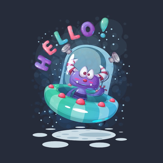 Cartoon Character Hello by Numanatit