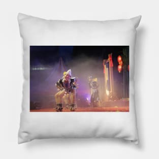 Young Asian girl dance performer on stage 2 Pillow