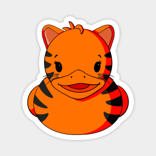 Tiger Rubber Duck Magnet