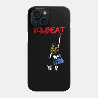 volbeat ll girls with red paint Phone Case