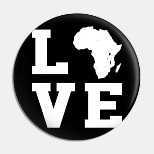 Love Black Pride Africa Black Lives Matter Pin