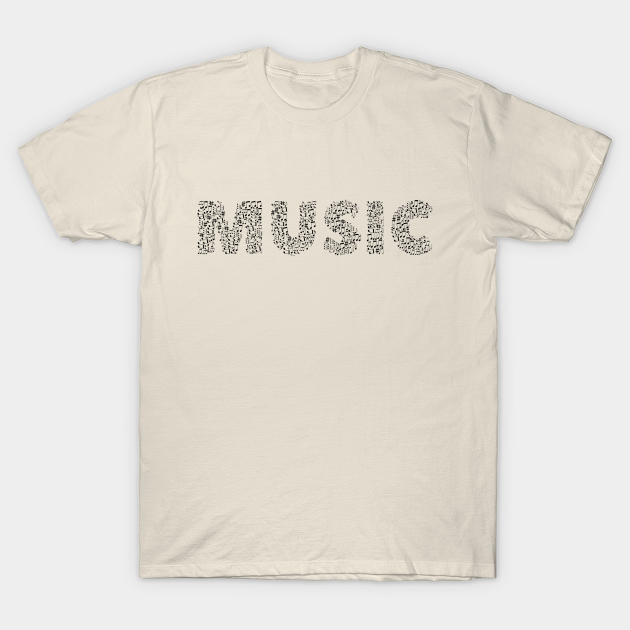 Music Note - Music - T-Shirt | TeePublic