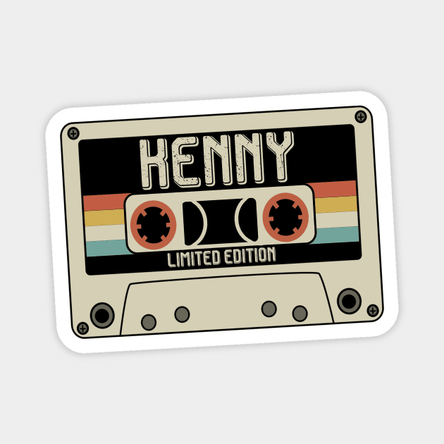 Kenny - Limited Edition - Vintage Style Magnet by Debbie Art