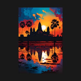 Splendid Angkor Wat View T-Shirt