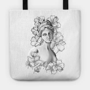 A portrait of the goddess Aphrodite Tote