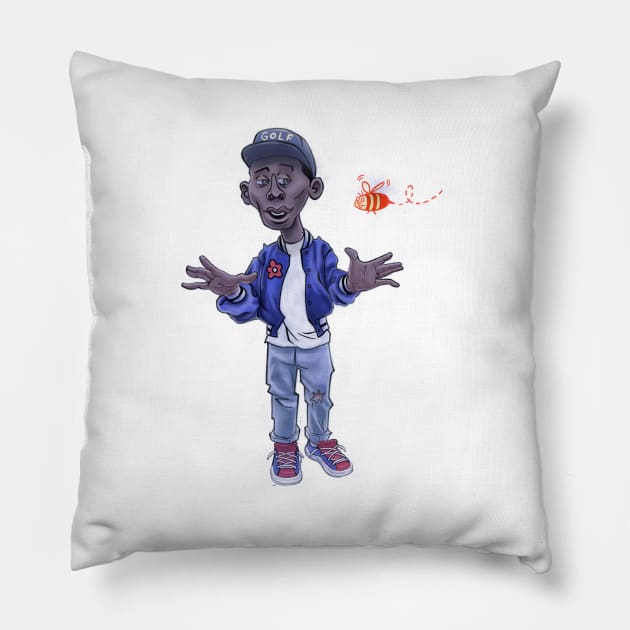Tyler, The Creator Pillow by alexrobleto