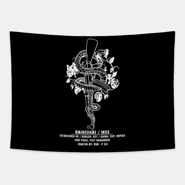 Inxx Seal team No 1 Tapestry by H.M.I Designz