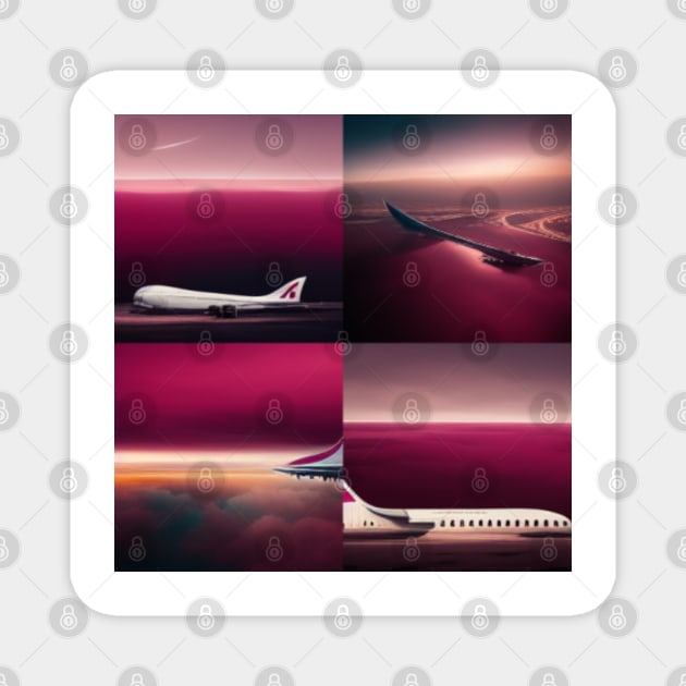 Qatar Airways Magnet by SR8891