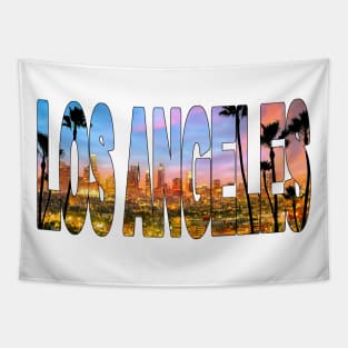 LOS ANGELES - California USA Sunset Glow Tapestry