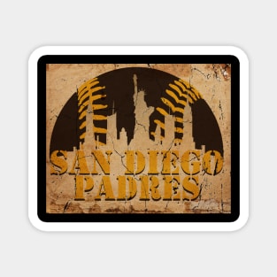 SAN DIEGO PADRES-vintage Magnet