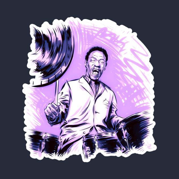 Art Blakey - An illustration by Paul Cemmick by PLAYDIGITAL2020