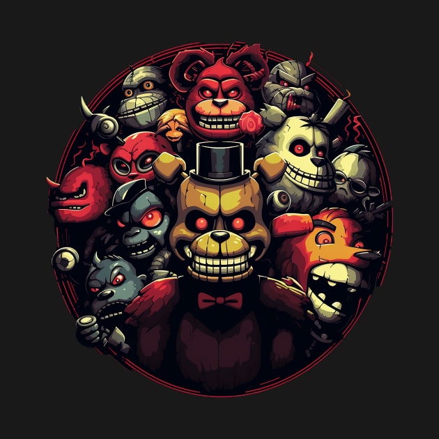 five nights at freddys by piratesnow