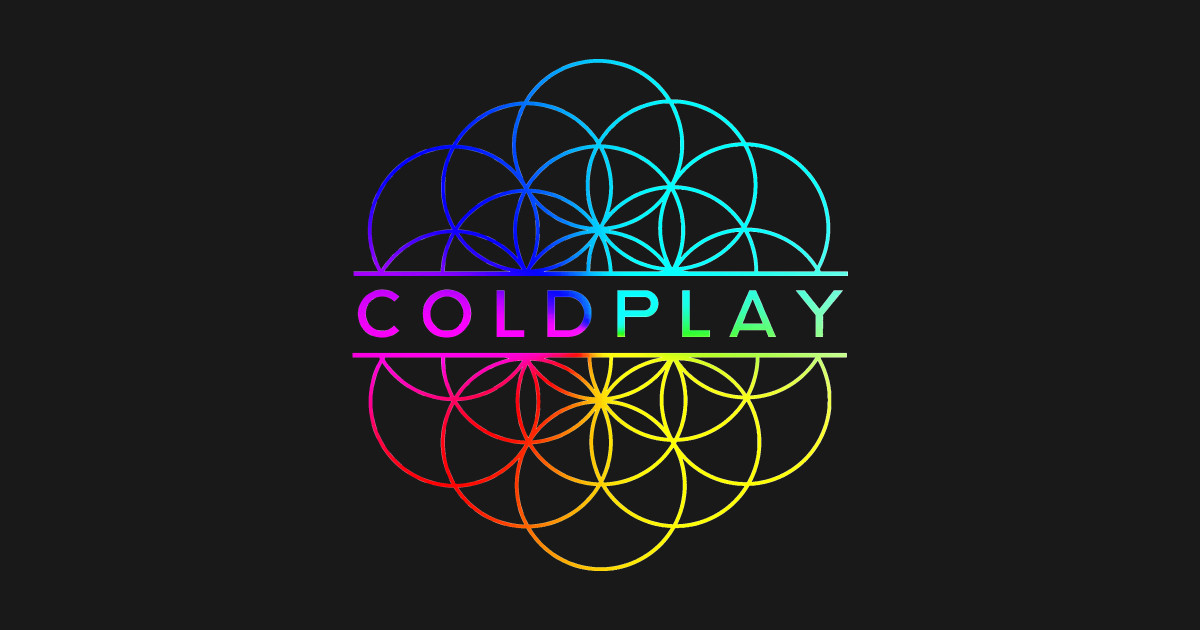 Coldplay Colourful Mandala Art - Coldplay - T-Shirt | TeePublic