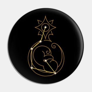 Albedo Constellation Pin