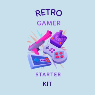 retro gamer starter kit geeky T-Shirt