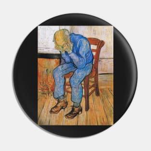 At Eternity's Gate by Vincent van Gogh Pin