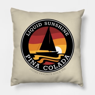 Liquid sunshine - Pina Colada Pillow