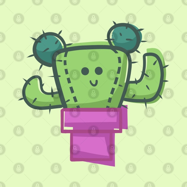 Cactus Family - Teen Girl by Studio Mootant