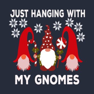 Just Hanging With My Gnomes T-Shirt