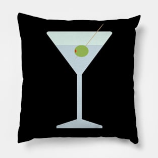 martini cocktail Pillow