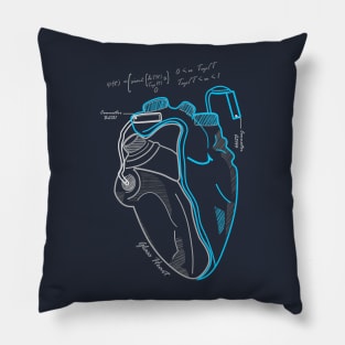 Fringe TV - Glass Heart Pillow