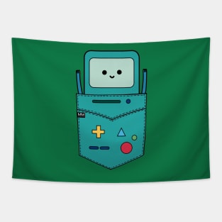 Beemo BMO B-MO Adventure Time Pouchie Shirt Tapestry