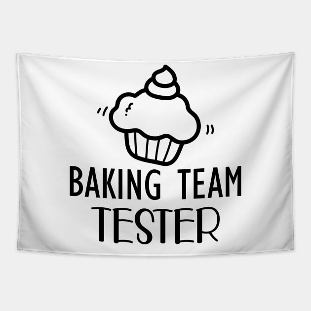 Baking Team Tester Tapestry by KC Happy Shop