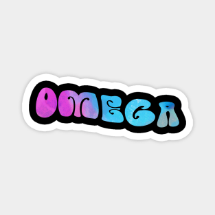 Omega Hippie Magnet