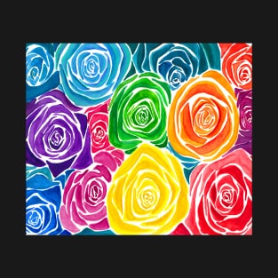 Rainbow roses T-Shirt