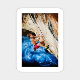 Chris Sharma Painting Magnet