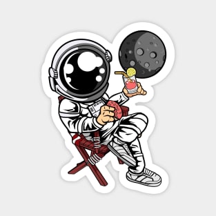 Astronaut Holiday Magnet