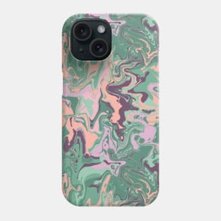Garden Fairy Marble - Digital Paint Spill Phone Case