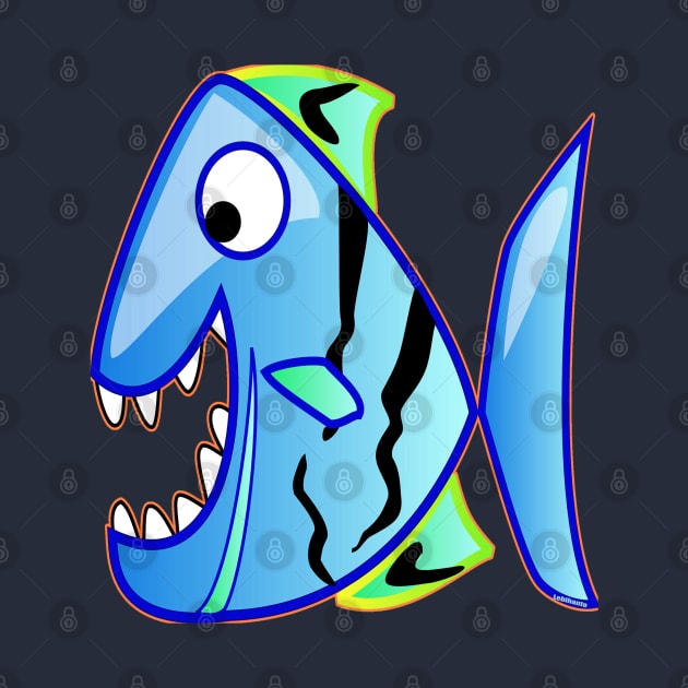 Monster fish fish color by Lebihanto