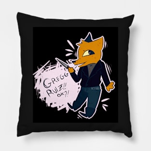 Gregg rulz! Pillow