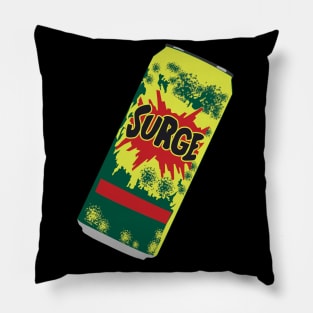 Surge 90s Drink Nostalgia Pillow