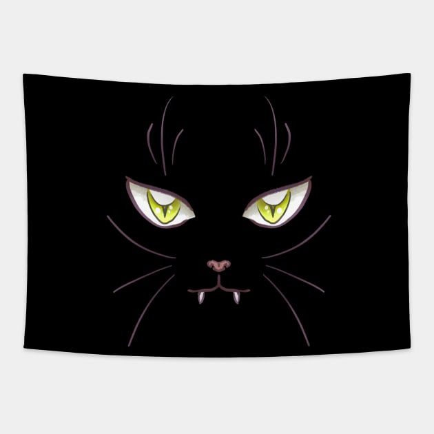 I Bite Tapestry by Bardic Cat