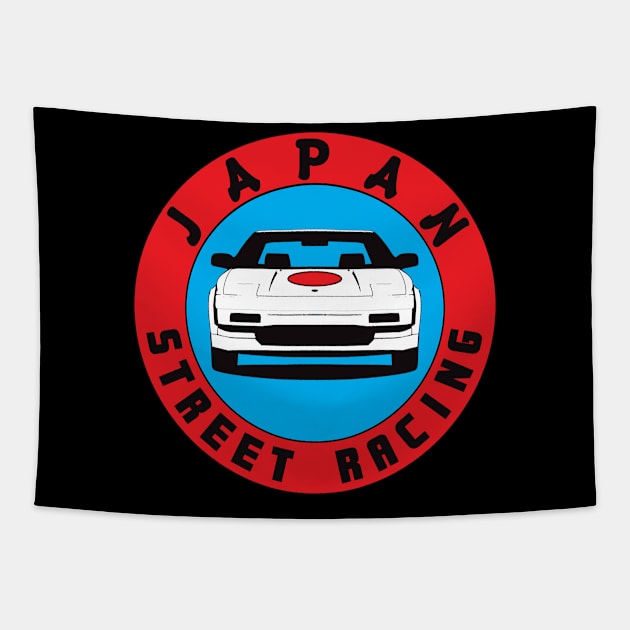 Japan Street Racing JDM Tuning Red Birthday Gift Shirt Tapestry by KAOZ