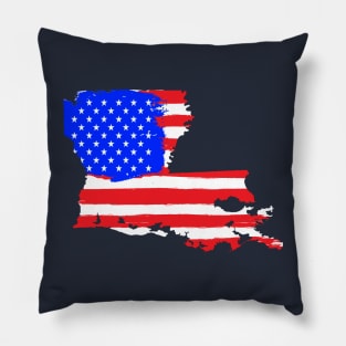 USA Louisiana Pillow