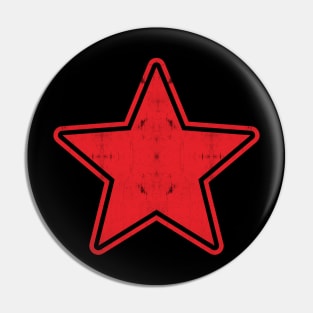 Red Star Pin