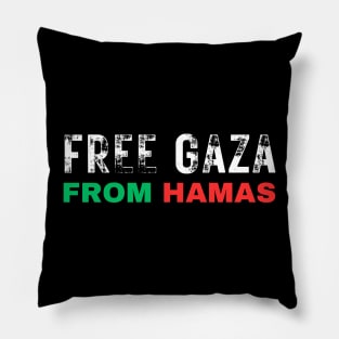 FREE GAZA FROM HAMAS SIMPLE Pillow