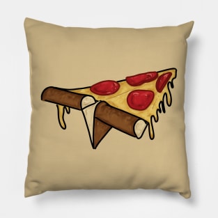 Pizza paper plane Pillow