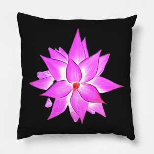 Agave in pink Pillow