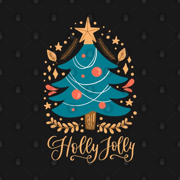 Merry Christmas_Holly Jolly by Infinirish