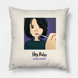 Juliana Hatfield - Hey Babe Polaroid illustration Pillow