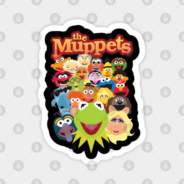 The Muppets Magnet by Leopards