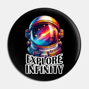 Explore infinity human spaceflight day Pin