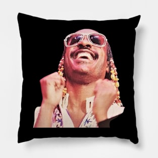 stevie wonder Pillow