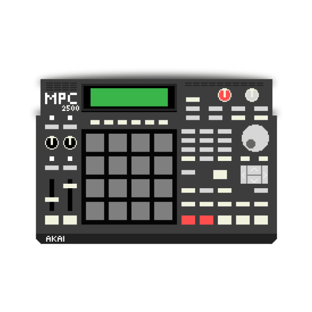 PIXEL ART MPC 2500 by whizzerdee