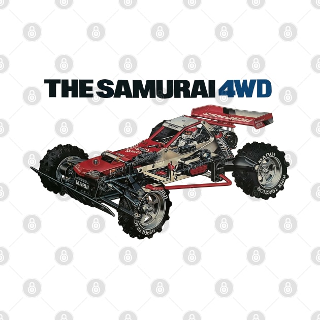 THE SAMURAI Vintage RC Buggy 80s Radio Control by Nostalgia-RC